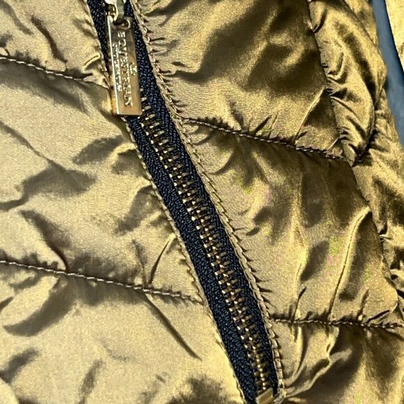 EQUESTRIAN STOCKHOLM LIGHTWEIGHT PERFORMANCE NYLON PUFFER JACKET in BRONZE - S - Picture 10 of 14